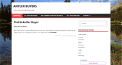 Desktop Screenshot of antlerbuyers.com